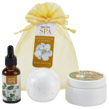 Presente Dia das Mães - Conjunto de Banho Draizee Home Spa para Mulheres com Fragrância Refrescante de Olíbano e Jasmim