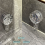 Βεντούζα ντους Ράφι αποθήκευσης Clear Acrylic Shelves Glacier Water Ripple Γωνιακό ράφι για αξεσουάρ 6