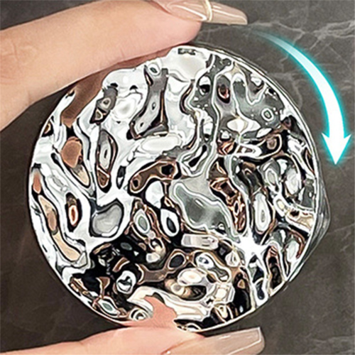 Βεντούζα ντους Ράφι αποθήκευσης Clear Acrylic Shelves Glacier Water Ripple Γωνιακό ράφι για αξεσουάρ 2