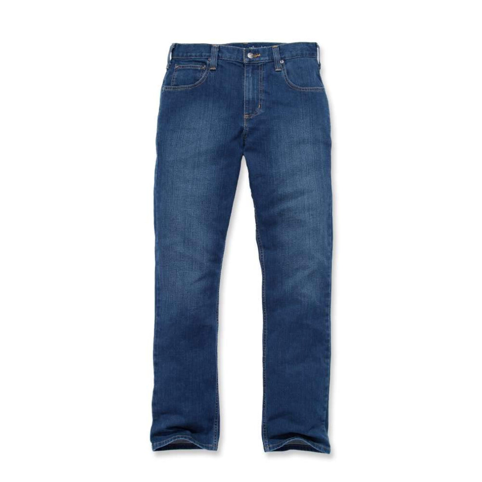 Carhartt mens Rugged Flex Relaxed Straight Leg Jean Work Utility Pants  Coldwater  38W x 28L US