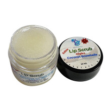 Diva Stuff Ultra Hidratante Esfoliante Labial para Lábios Macios, Oz - Feito nos EUA (JIngles Coconut Snowball)