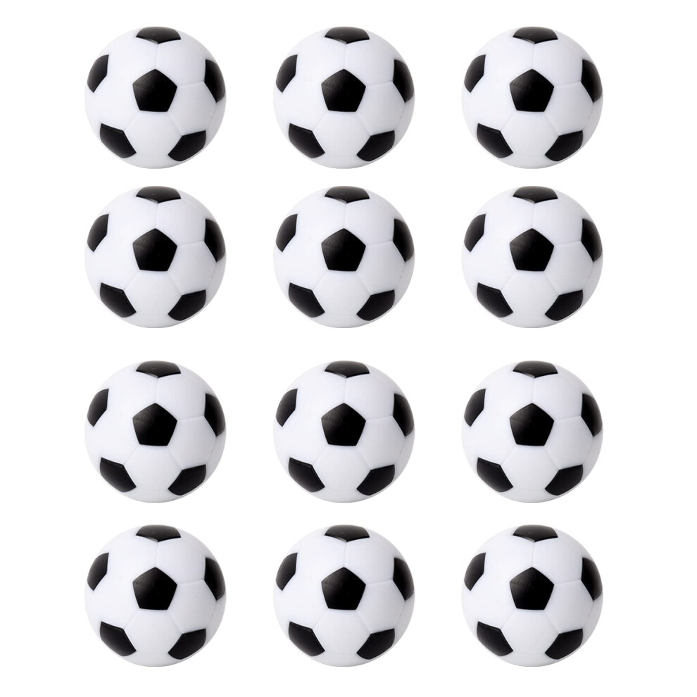 Balles de rechange pour baby-foot GSE, 36 mm, pour baby-foot (blanc, lot de 12)