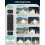 Security Lights Outdoor Motion Sensor, 30W 3 Colours PIR Security Light with Remote Control, 2700LM IP66 Waterproof Outside Lights Dimmable Floodlight 4