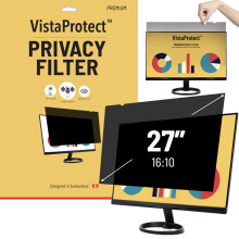 VistaProtect - Premium Privacy Filter & Anti Blue Light Screen Protector for Computer Monitors (27" inches - 16:10)