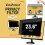 VistaProtect - Premium Privacy Filter & Anti Blue Light Screen Protector for Computer Monitors (23.6" inches) 1