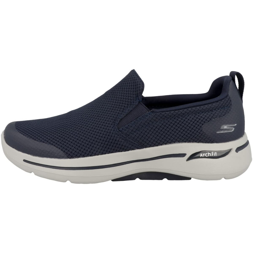 Skechers Men's Gowalk Arch Fit-Athletic Slip-On Casual Loafer Walking Shoe Sneaker  Navy/Grey  9 X-Wide