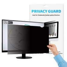 FiiMoo 24" Computer Privacy Screen (16:10)-Desktop Monitor Privacy Screen Protector?UV and Blue Light Filter, Anti-Glare Anti-Scratch Protector (24