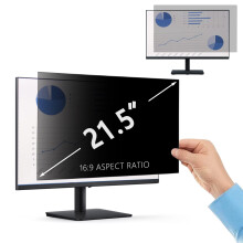 PaceBid 21.5 Inch Privacy Screen Filter for 16:9 Aspect Ratio Laptop/Computer Monitor Anti-scratch Anti-Glare Protector Anti-Spy Protector Film Filter