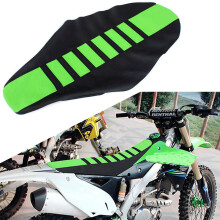 E-riding Dirt Bike Sitzbezug Universal Gripper Gummi Motorrad KX65 KX85 KX450F KX250 Soft Pit Dirt Bikes (grn)