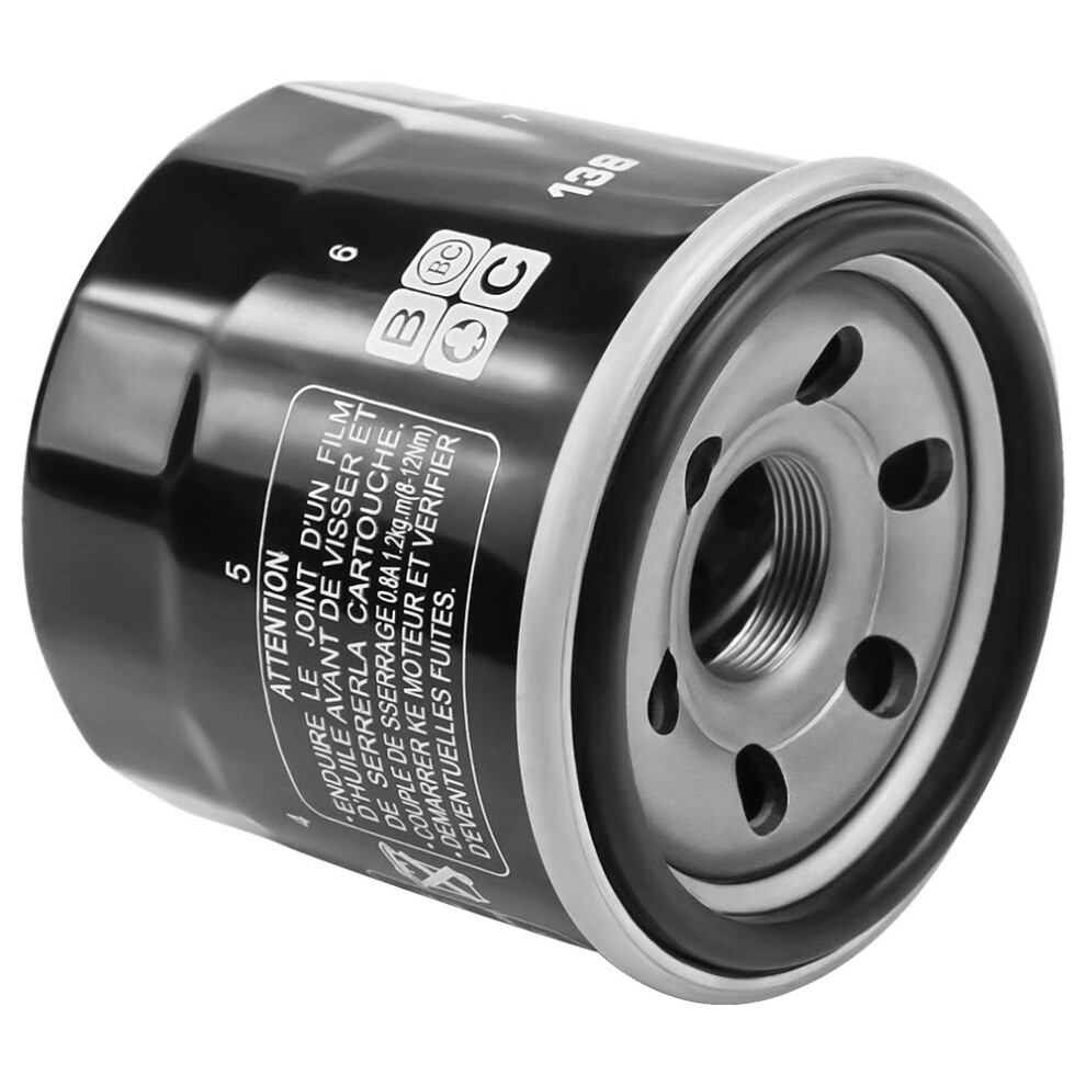 LOCOPOW 138 Oil Filter for Arctic Cat 400 500 450 550 650 700 1000 350 H1 TRV TBX Alterra Prowler Wildcat Aprilia RSV4 Tuono v4 660 Kymco MXU UXV 45