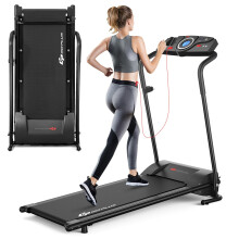 Goplus Electric Folding Treadmill Walking Jogging Running Machine Low Noise Space Saving with Display