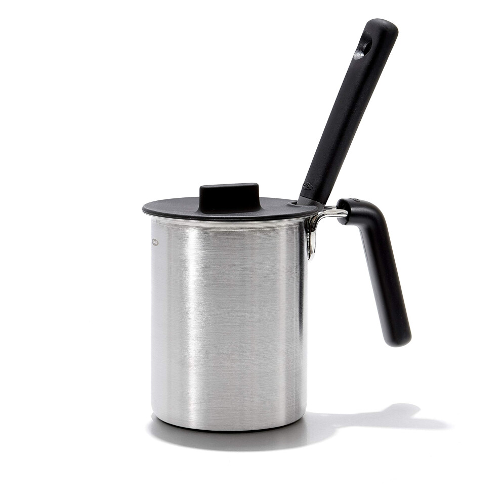 OXO Good Grips Grilling Tools  Basting Pot and Brush  Black