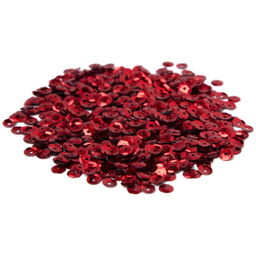 Cousin DIY Red 5mm Cupped Sequins  800pc 2