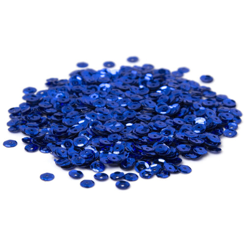 Cousin DIY Blue 5mm Cupped Sequins  800pc 1