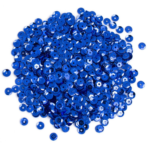 Cousin DIY Blue 5mm Cupped Sequins  800pc 2