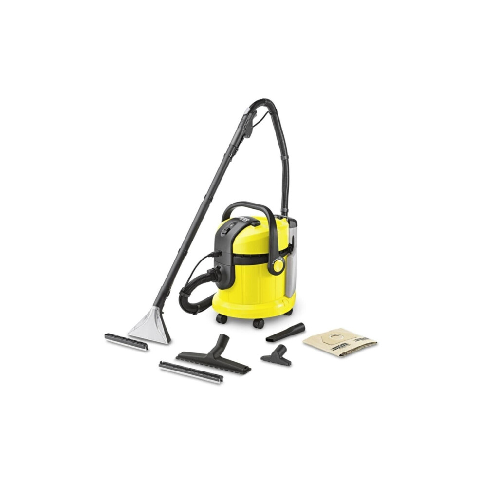 K?rcher SE 4001 vacuum cleaner (max. input power turbine/pump 1400/40 W, 7.5 m connection cable, 230 mm working width, spray pressure1 bar, spray