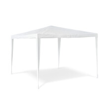 Relaxdays Gazebo Party Tent 2.5 x 3 x 3 m Garden Pavilion Tent Square Marquee Tent with Roof made of 100% PE, Tent for Festivals or Camping, Steel