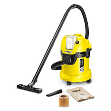 Langaton vesi- ja pölynimuri WD 3 36V - KARCHER - Puhallustoiminto - 17 L säiliö - 300 W - ilman akkua