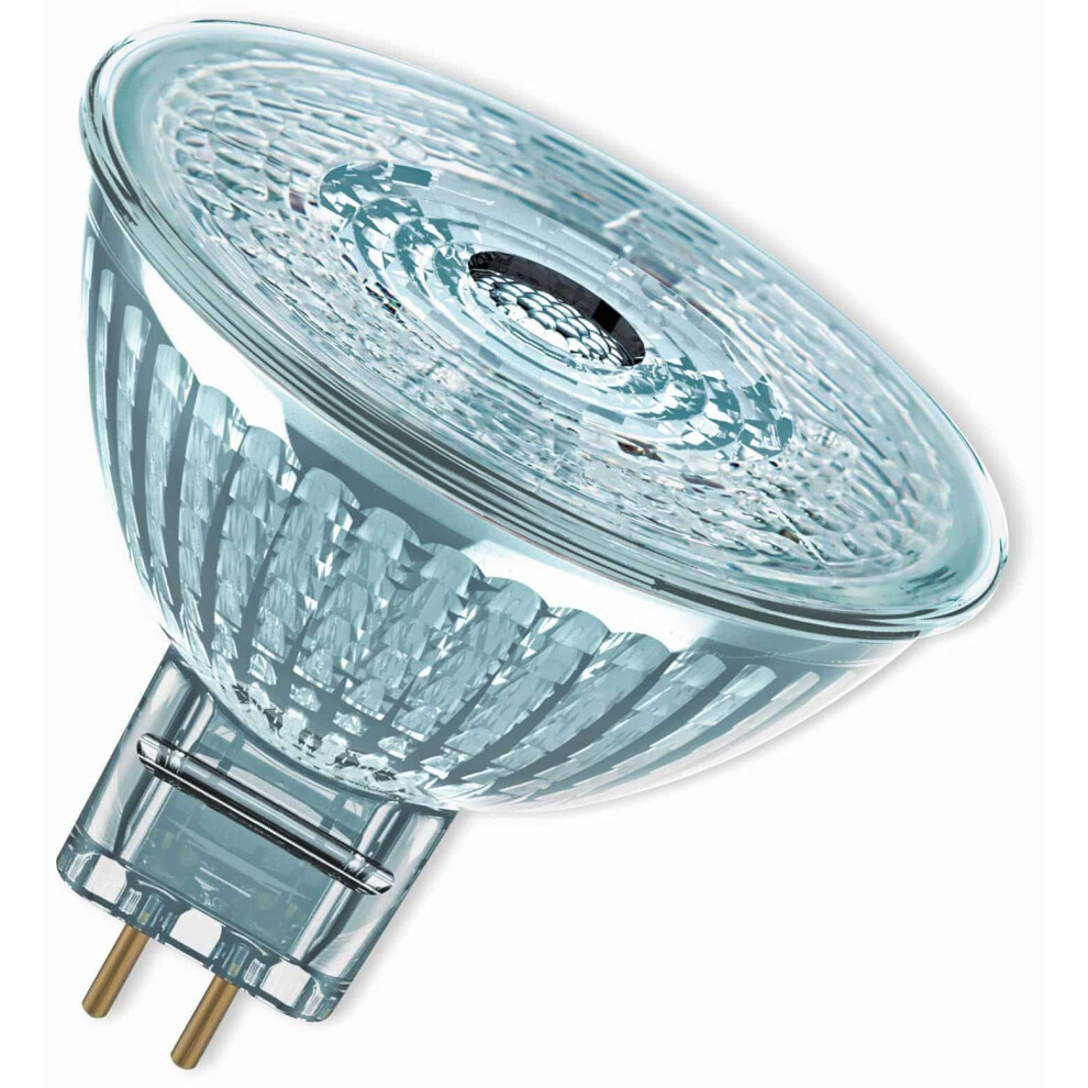 Osram Led Lamps, Pin Base, Reflector Mr16, Lv, 8 W, Single-Pack, 50 W-Replacement For Gu5.3-Base