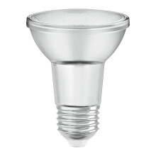Osram Lamps PAR20 Dimmable LED Reflector Bulbs with Retrofit Screw Base PARATHOM DIM PAR20 50 36? 6.4 W/2700 K E27 Clear