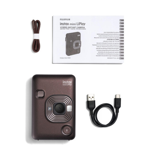 Fujifilm Fujifilm Instax Mini Liplay Sofortbildkamera Bronze 1