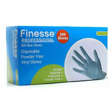 Finesse Professional Vinyl Disposable Gloves (Large) Pack of 200