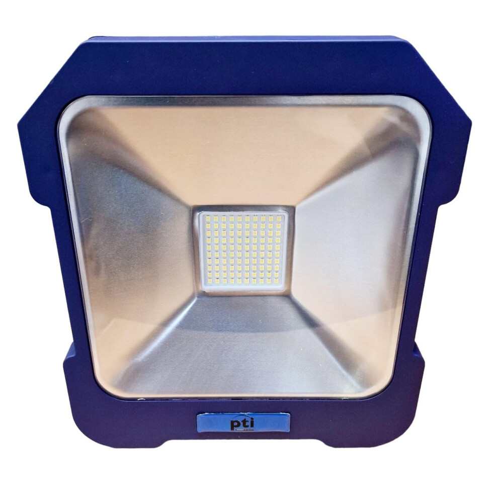 Pti 20W Site Led Task Flood Light 240V 2000 Lumens, 6400K Daylight Plug In Floodlight, Portable Work Lights, Very Bright For Workshop Car Repairing 5055172704879