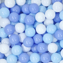 Kul pit bollar fr barn 100 st 2,15 tum liten storlek tjockare mjuk plast kross bevis boll pit bollar bpa ftalat gratis baby smbarn leksakskula