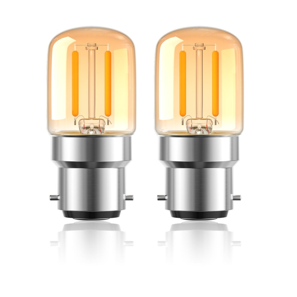 Lamptobe B22 Bayonet LED Light Bulbs 2W Night Light Bulb, Low Watt Light Bulbs Equivalent 15 Watt, T28 B22 Bayonet Light Bulb for Sewing Machine,-image-OPC-PGBSMGN-NEW