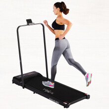 Walking Pad Treadmill Motorized Foldable Under Desk for Home Office, Remote Control, 12km/hr, 2.5HP Motor, 245 lb user weight, Bluetooth Speaker,LED