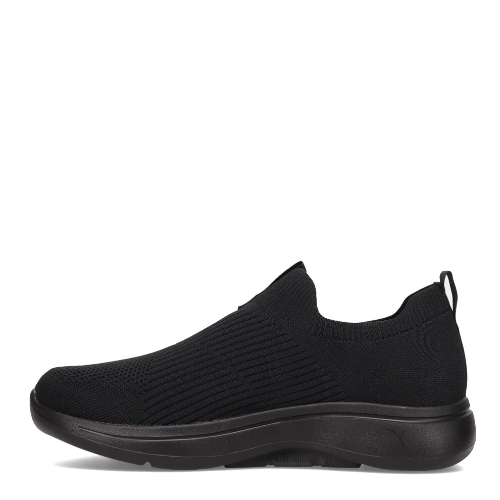 Skechers Men's Gowalk Arch Fit-Stretchfit Athletic Slip-On Casual Loafer Walking Shoe Sneaker Black 10.5 X-Wide