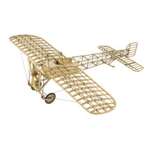 Balsahouten vliegtuigsets DIY Bleriot houten modellen Vliegtuigen Lasergesneden balsahouten vliegtuigsets om te bouwen voor volwassenen Perfecte 3D h