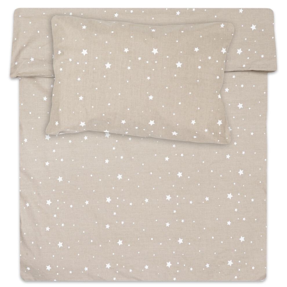 Totsy Baby Cot Bed Duvet Cover Set 90X120 Cm - Cotton Toddler Quilt Covers For Girl And Boy Set Comforter Cover 90 X 120 Cm And Pillowcase 60 X 40 Cm