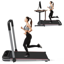 Under Desk Treadmill for Home 2in1 Office Walking Pad Jogging Running Ultra Flat Slim Under Desk Fitness Workout Remote Control WALDEN F2600 (2800UK)