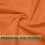 PLOYMONO Toalhas de Mesa Laranja Resistentes - 17 x 17 Polegadas Poliéster Lavável - Conjunto de 8 com Bordas 2