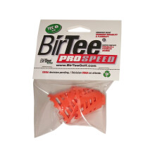 BirTee Pro golfplk  6-os mret (1 1/2"") egyni mretu csomag  2 pl csomagonknt. Tli/szonyeg/szimultor plk (narancssrga)