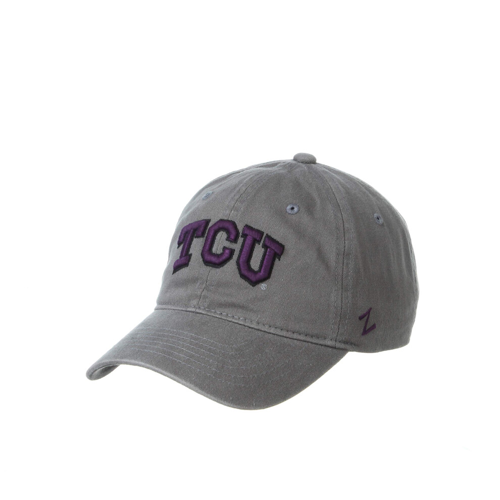 Casquette De Bourse Ajustable Pour Homme Ncaa Tcu Horned Frogs, Anthracite, Taille Unique.-image