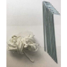 unbeatableoffers Gazebo Accessories: Peg & Guy Rope Set for Gazebo/Marquee/Tent.