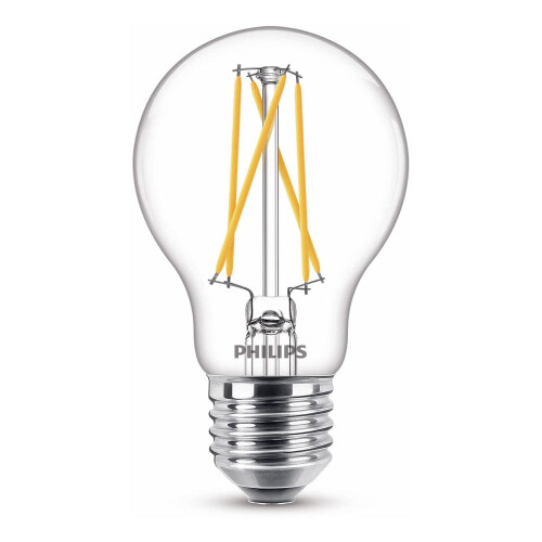 Philips LED E27 Normal 3,4 W (40 W) Klar Dim WarmGl 470