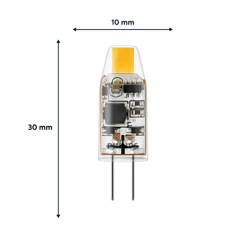 Philips LED 10W G4 WW 12V ND Micro 2SRT6 2
