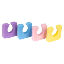 S   parateurs d'orteils individuels Americanails Onezeez - Couleurs pastel assorties - Extra doux et confortables - Seulement deux s   parateurs par