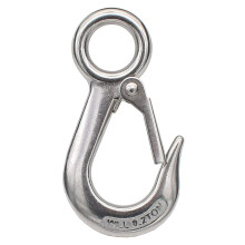 Alele Grab Hooks Slip Hooks 304 Stainless Steel Lifting Hook Rigging Accessory 440 lbs.Work Load (Grab Hooks 0.2t)