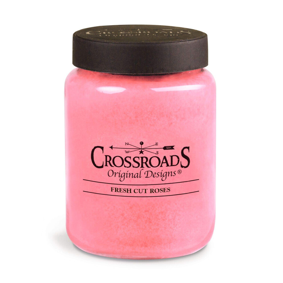 Crossroads FCR26 Fresh Cut Roses - 26 oz. Jar-image-OPC-PGBSNXF-NEW