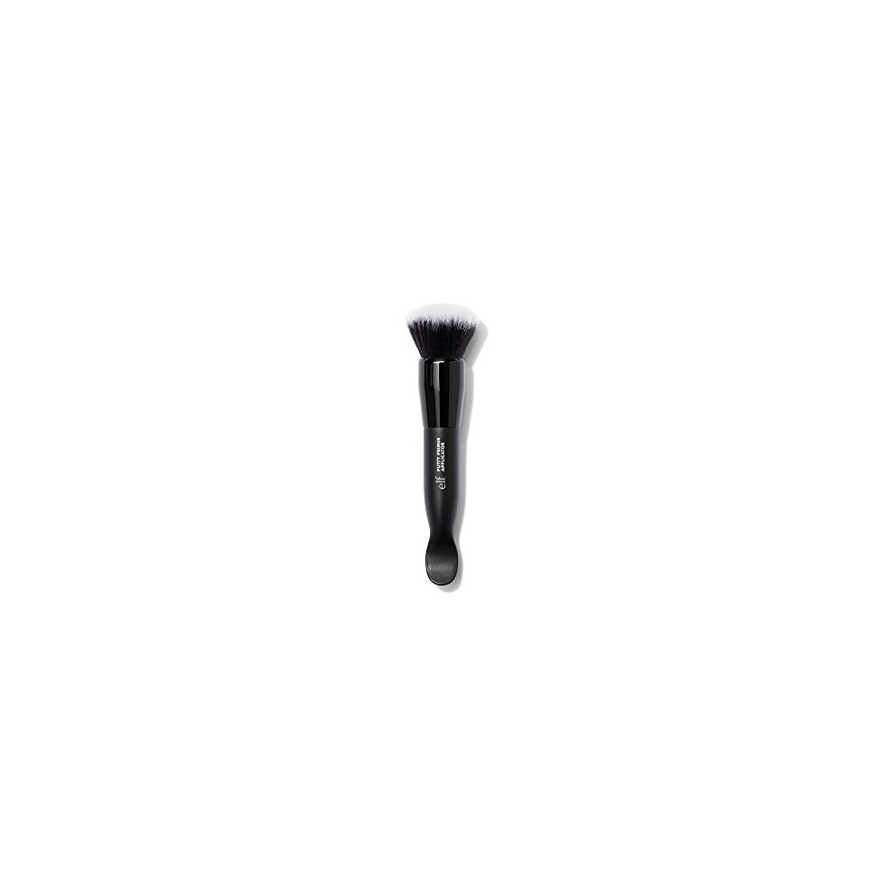 e.l.f. Putty Primer Brush and Applicator  Dual-Ended Makeup Tool & Face Brush  Scoop & Blend for Flawless Sanitary Application