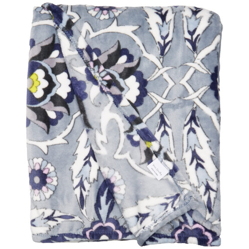 Vera Bradley Vera Bradley Γυναικείο Μπουρνούζι Φλις Plush, Plaza Tile, 80 X 50