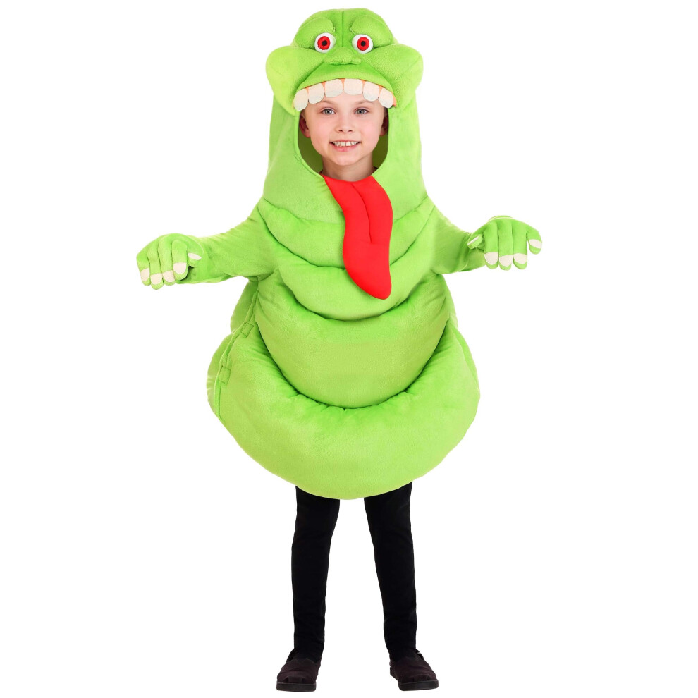 Photos - Fancy Dress Fun Costumes Ghostbusters Kids Slimer Costume Unisex Slimey Ghost Halloween Costume Childrens Ghost Outfit for boys & girls