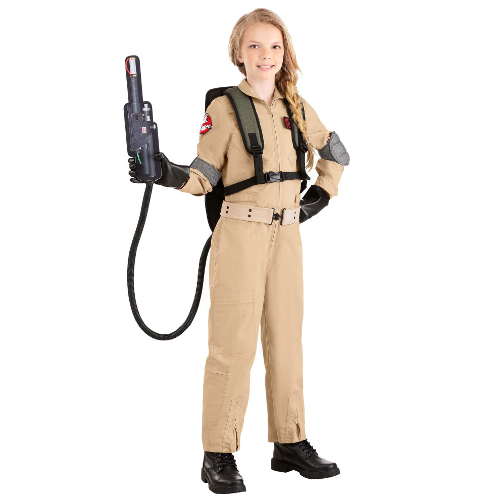 Photos - Fancy Dress Fun Costumes Ghostbusters Kids Costume | Child Ghost Busting Cosplay Outfit Proton Pack Accessory Included X-Large