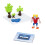 Set de Construção PLUS PLUS com Estojo de Viagem, Brinquedo STEM 3D para Crianças, 100 Peças Interligadas 4