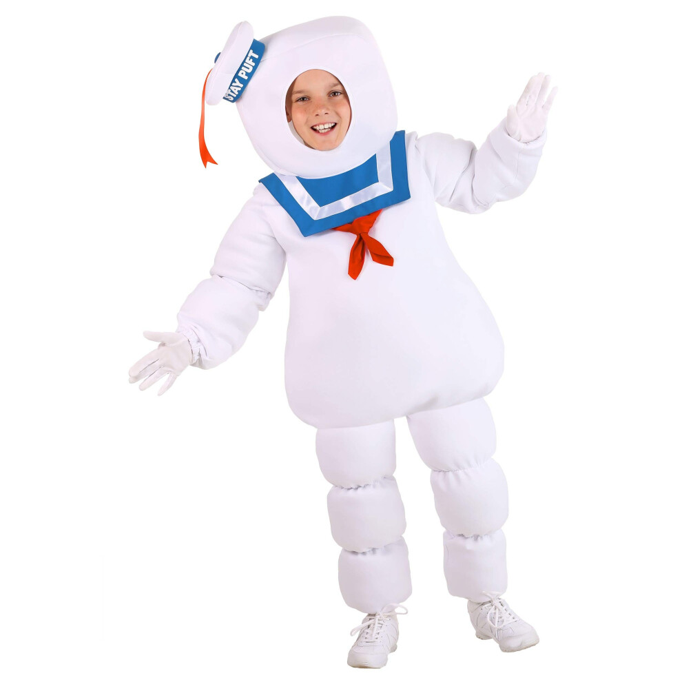 Photos - Fancy Dress Fun Costumes Ghostbusters Stay Puft Costume for Kids Small FUN0860CH