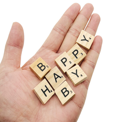 Myyzmy 200 PCs Scrabble Letters 2